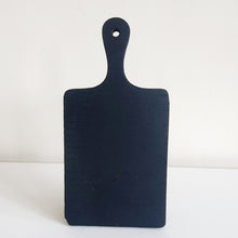 Load image into Gallery viewer, Black Mango Wood Raised Serving Board

