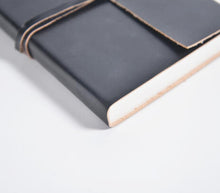 Load image into Gallery viewer, Leather handbound notebook
