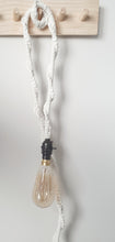 Load image into Gallery viewer, Macrame Rope Pendant Light
