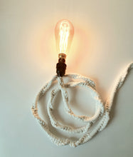 Load image into Gallery viewer, Macrame Rope Pendant Light
