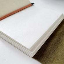 Load image into Gallery viewer, Suede handbound notebook
