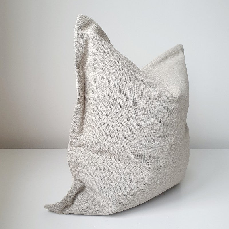 Textured Linen Cushion Cover